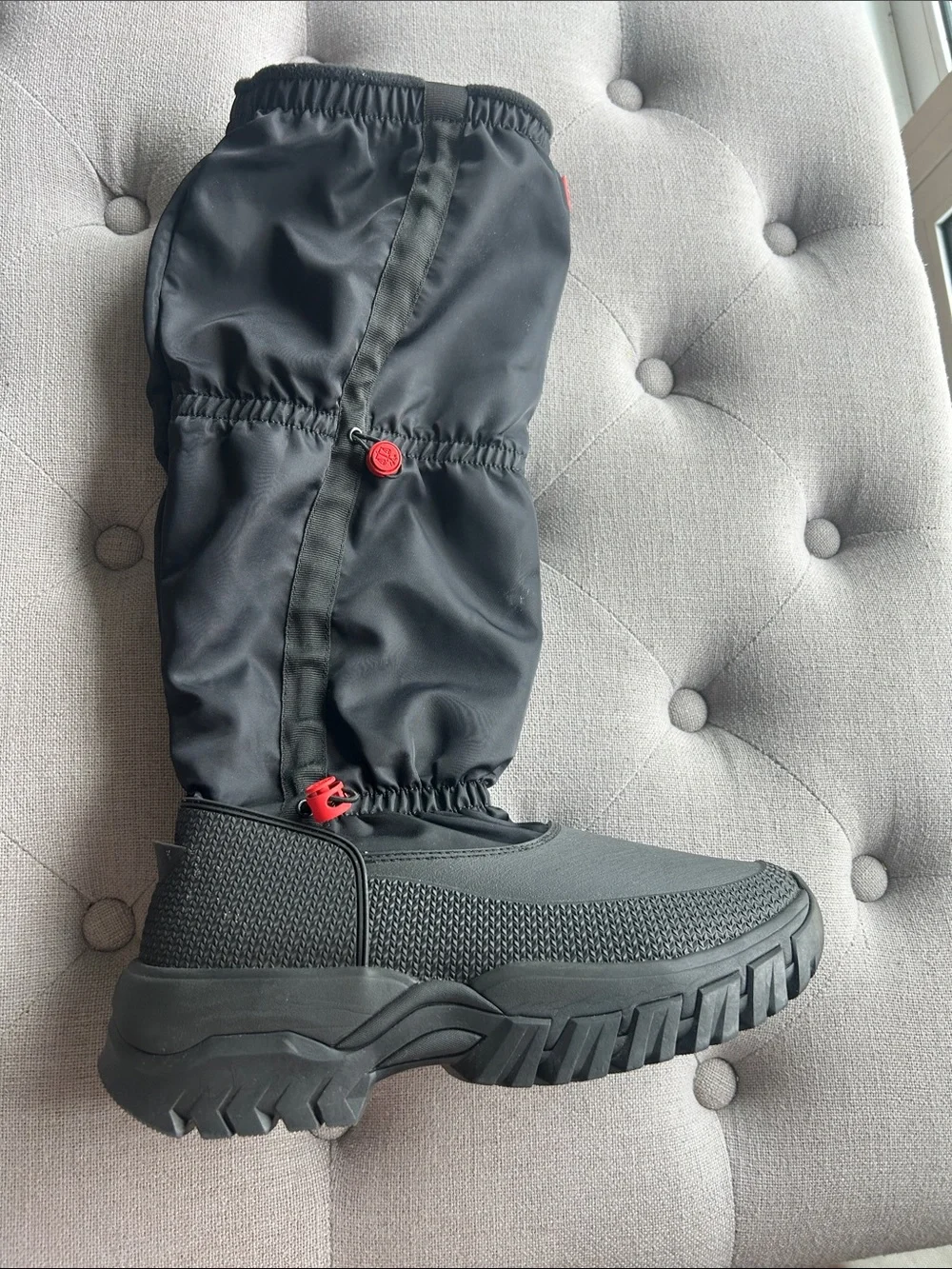 Hunter toggle waterproof fabric